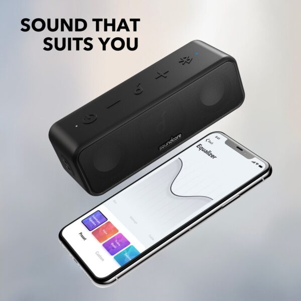 Caixa de Som Soundcore 3 Bluetooth Titanium - Image 2