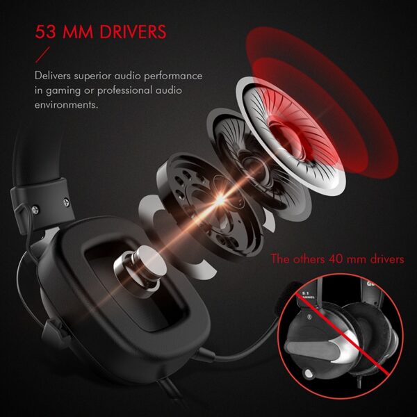 Headset HAVIT H2002d Gamer PC 3.5mm - Image 3