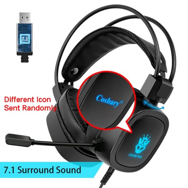 Headset Gamer KINGSTAR 7.1 3.5mm RGB - Image 5