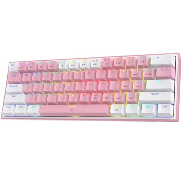 Teclado Redragon K617 60% RGB Gamer 61 Keys Red Switch - Image 3