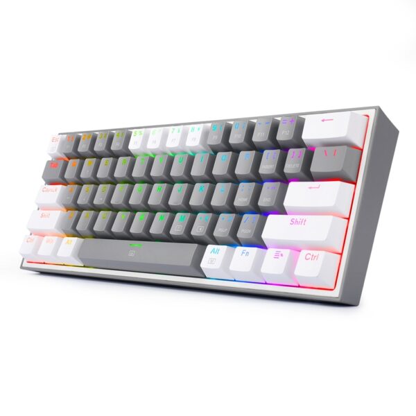 Teclado Redragon K617 60% RGB Gamer 61 Keys Red Switch - Image 5