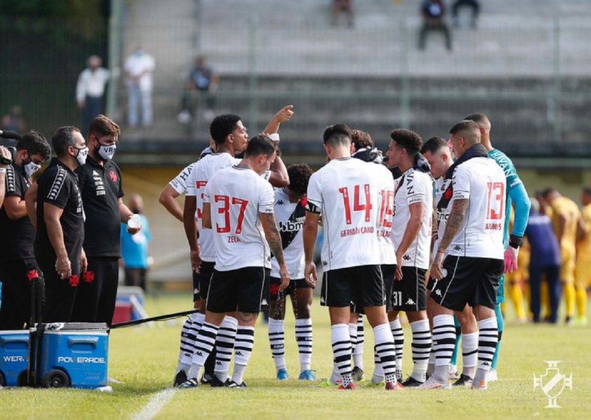 Boa Vista x Vasco duelam pela Copa do Brasil. Créditos: Reprodução Twitter